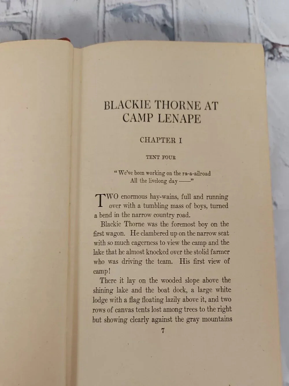 Blackie Thorne at Camp Lenape 1940 Vintage Hardcover Book - Picture 4 of 6